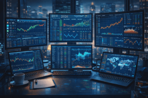 trading news 2026 stock market charts