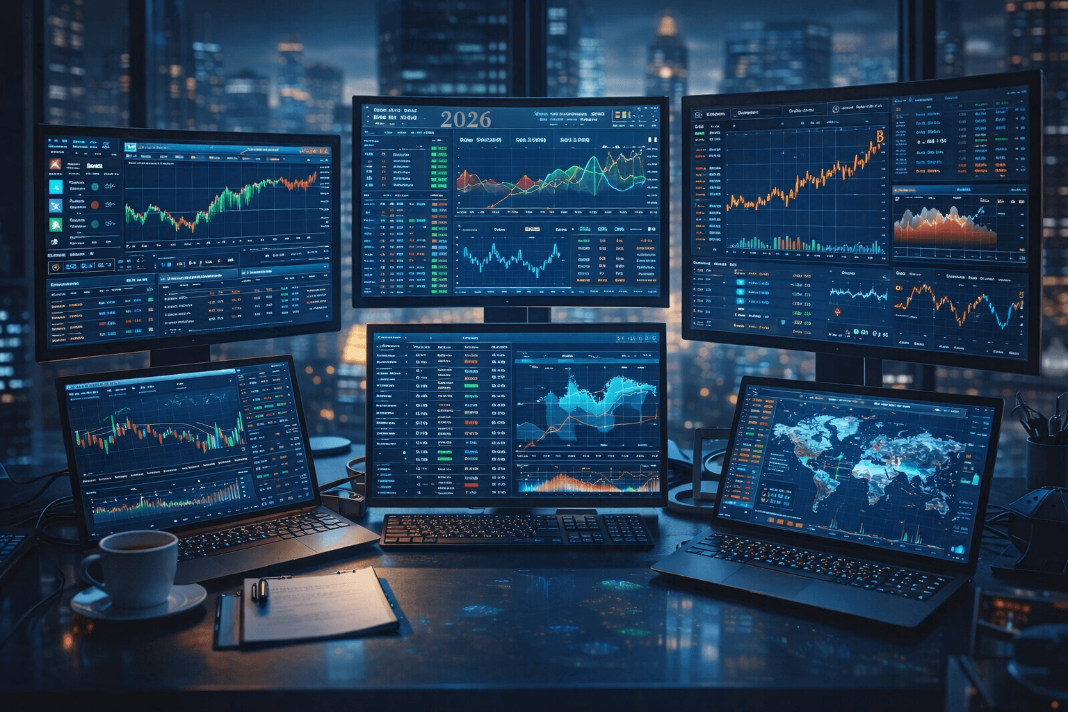 trading news 2026 stock market charts